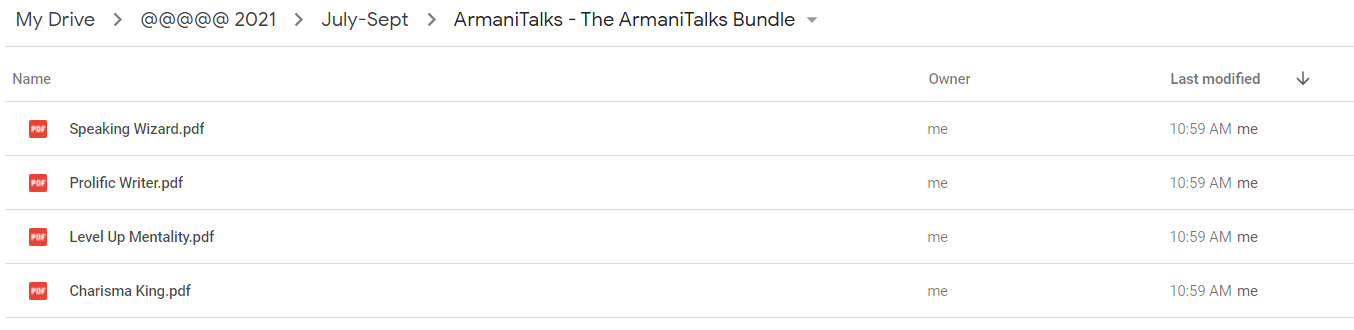 ArmaniTalks - The ArmaniTalks Bundle