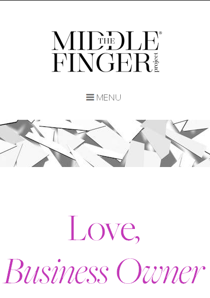 Ash Ambirge - The Middle Finger Project - Love, Business Owner