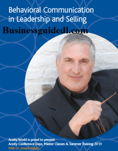 Behavioral Communication for Leadership