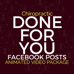 Ben Adkins - Chiropractic Done For You Animated Posts Package