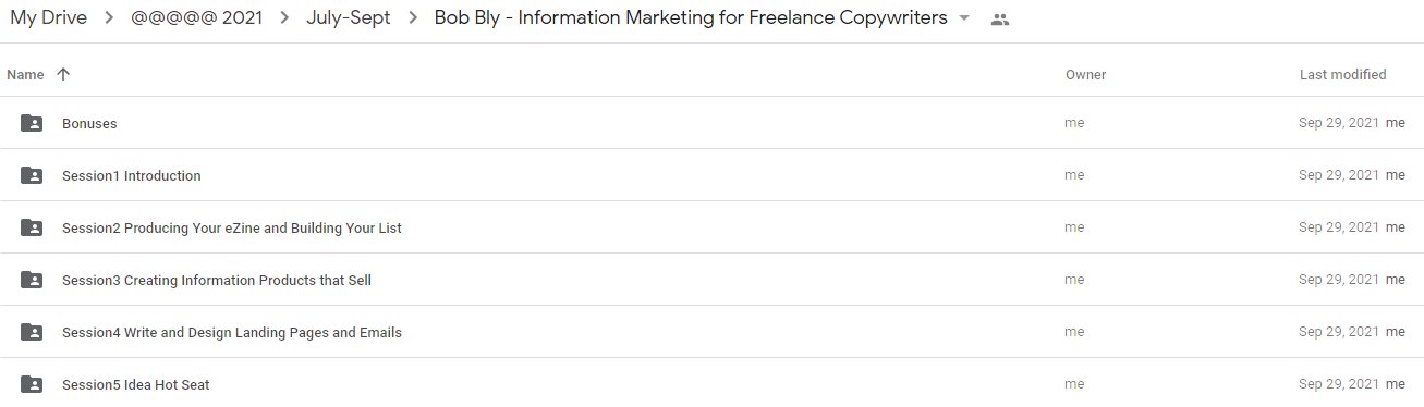 Bob Bly - Information Marketing for Freelance Copywriters