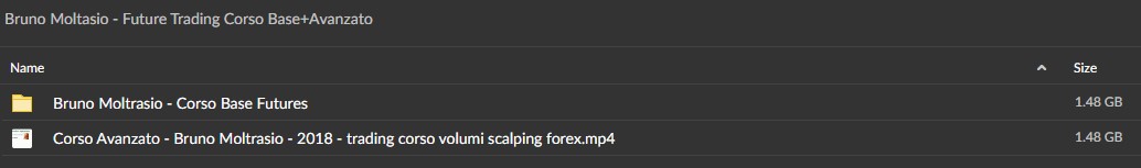 Bruno Moltasio - Future Trading Corso Base+Avanzato