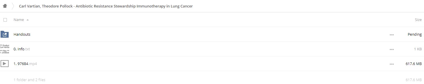 Carl Vartian Theodore Pollock - Antibiotic ResistanceStewardship & Immunotherapy in Lung Cancer