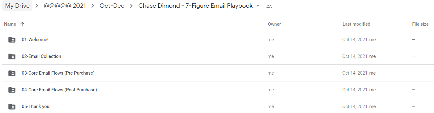 Chase Dimond - 7-Figure Email Playbook