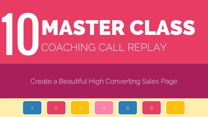 Coaching Call - Sales Pages