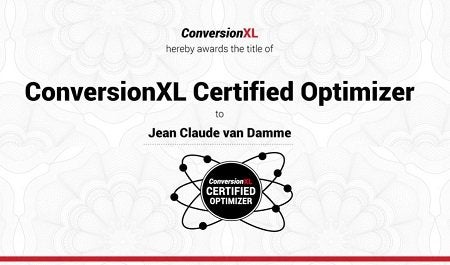 ConversionXL - Conversion Optimization Certification Training Program