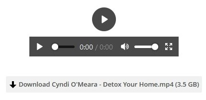 Cyndi O’Meara - Detox Your Home