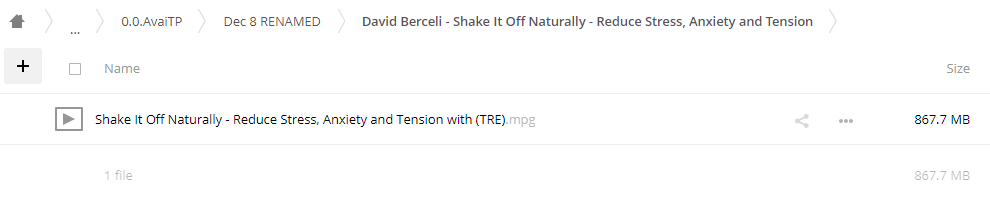 David Berceli - Shake It Off Naturally - Reduce Stress, Anxiety and Tension