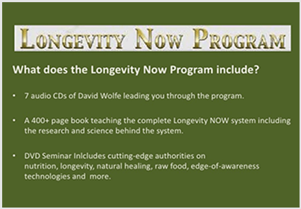 David Wolfe - Longevity Conference & Masters Workshop Webcast April 2011