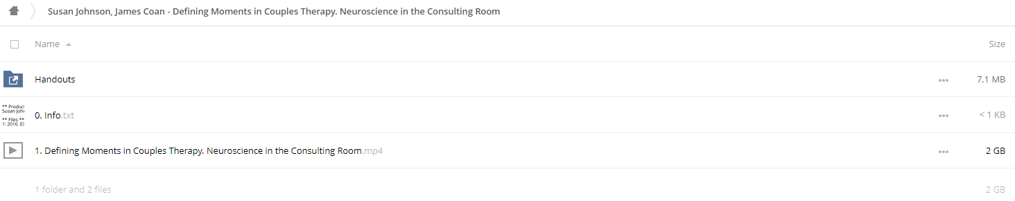 Defining Moments in Couples Therapy: Neuroscience in the Consulting Room - Susan Johnson & James Coan