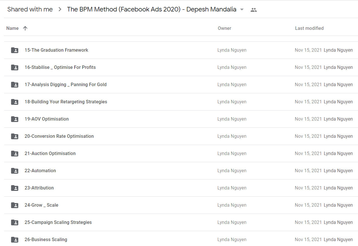 Depesh Mandalia – The BPM Method 2020 (FB Ads)2