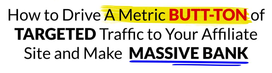 Duston Mcgroarty - Affiliate Confidential Mass Traffic Masterclass