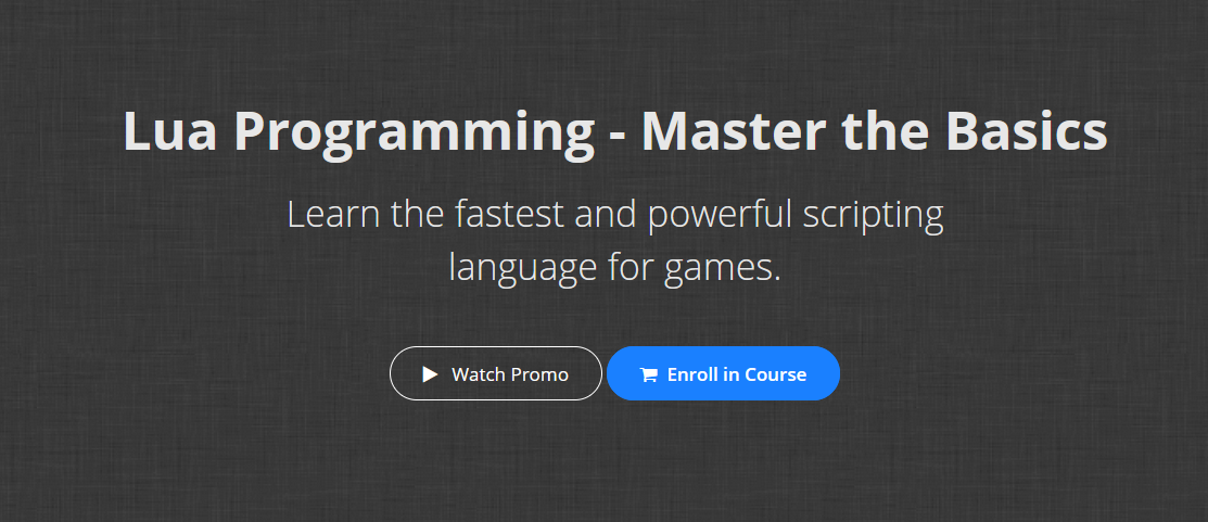 EDUmobile Academy - Lua Programming - Master the Basics