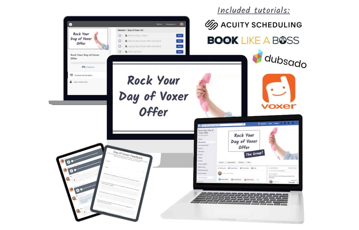 Elizabeth Goddard - Rock Your Day of Voxer Offer Bundle