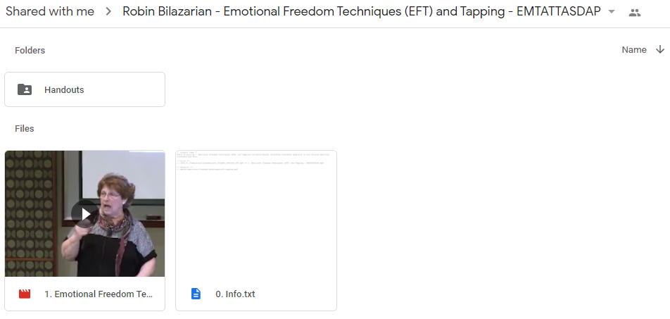 Emotional Freedom Techniques (EFT) and Tapping