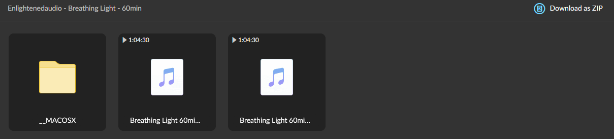 Enlightenedaudio - Breathing Light - 60min