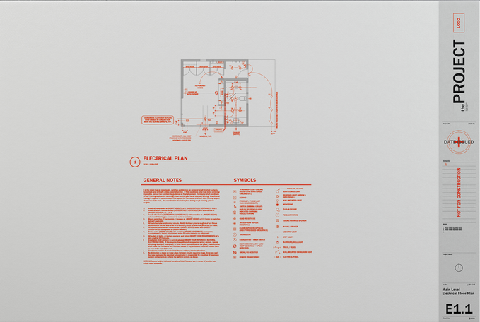 Eric Reinholdt RA NCARB - 30X40's AutoCAD Lighting Plan Template