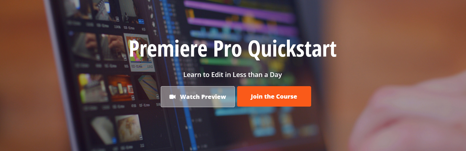 Film Editing Pro - Premiere Pro Quickstart + Power User Pack