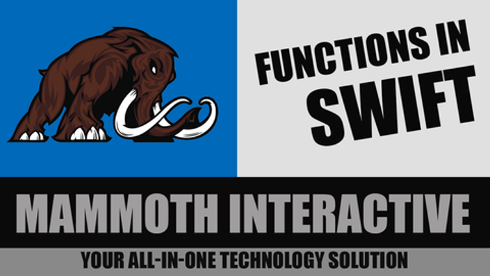 Functions in Swift