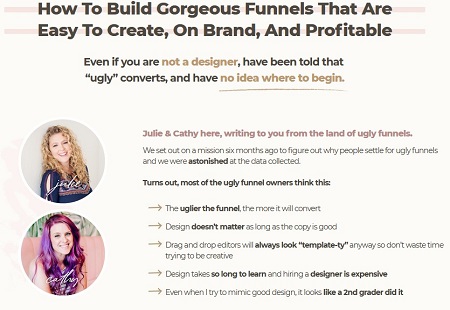 Funnel Gorgeous - Build Gorgeous Funnels, Easy, On Brand,Profitable