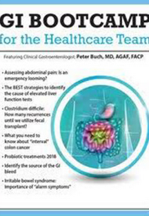 GI Bootcamp For the Healthcare Team - Peter Buch