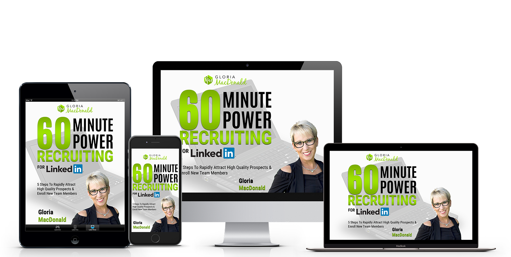 Gloria MacDonald - 60 Minute Power Recruiting For Linkedin