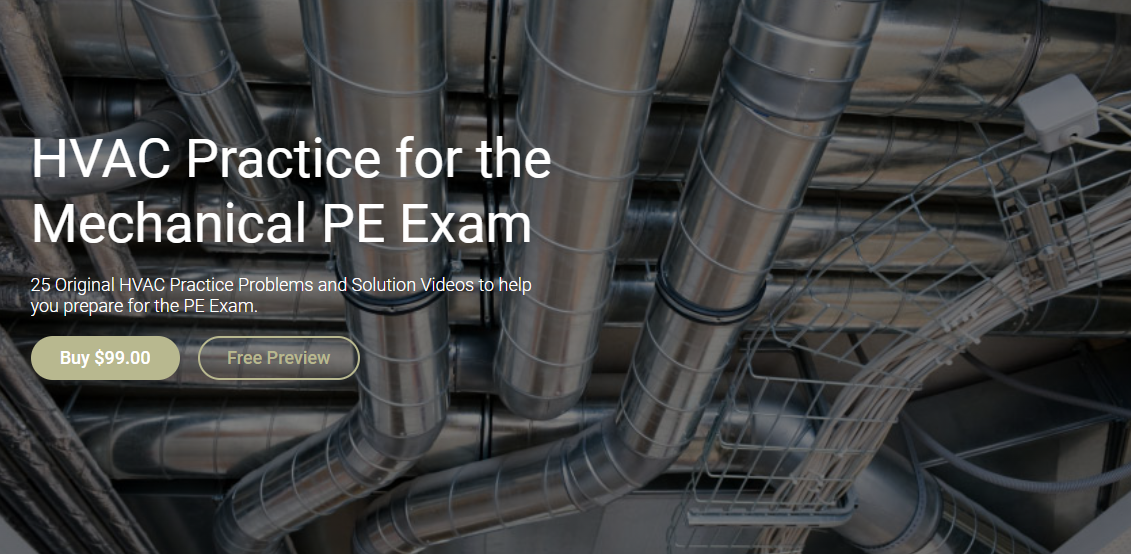 HVAC Practice for the Mechanical PE Exam1