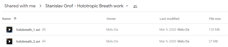 Holotropic Breath work