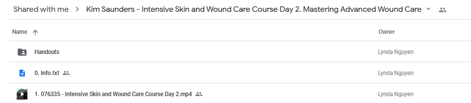 Intensive Skin and Wound Care Course Day 2: Mastering Advanced Wound Care - Kim Saunders