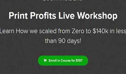 James Beattie - Print Profits Live Workshop