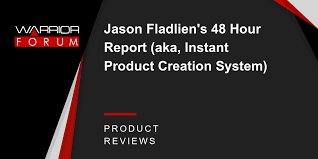 Jason Fladlien – 48 Hour Instant Reports