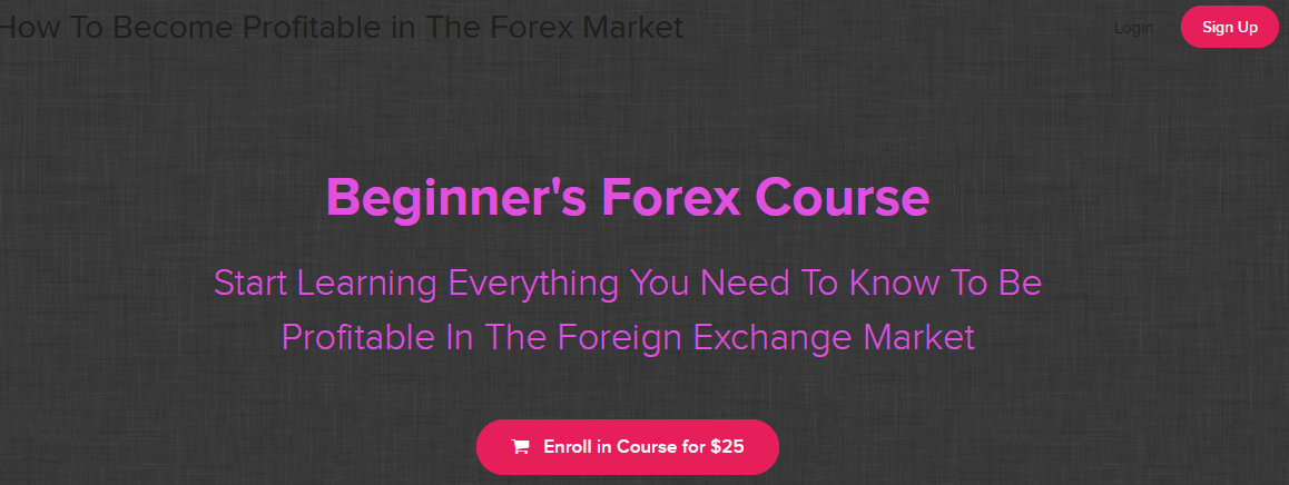 Jossenia Pomare - Beginner's Forex Course