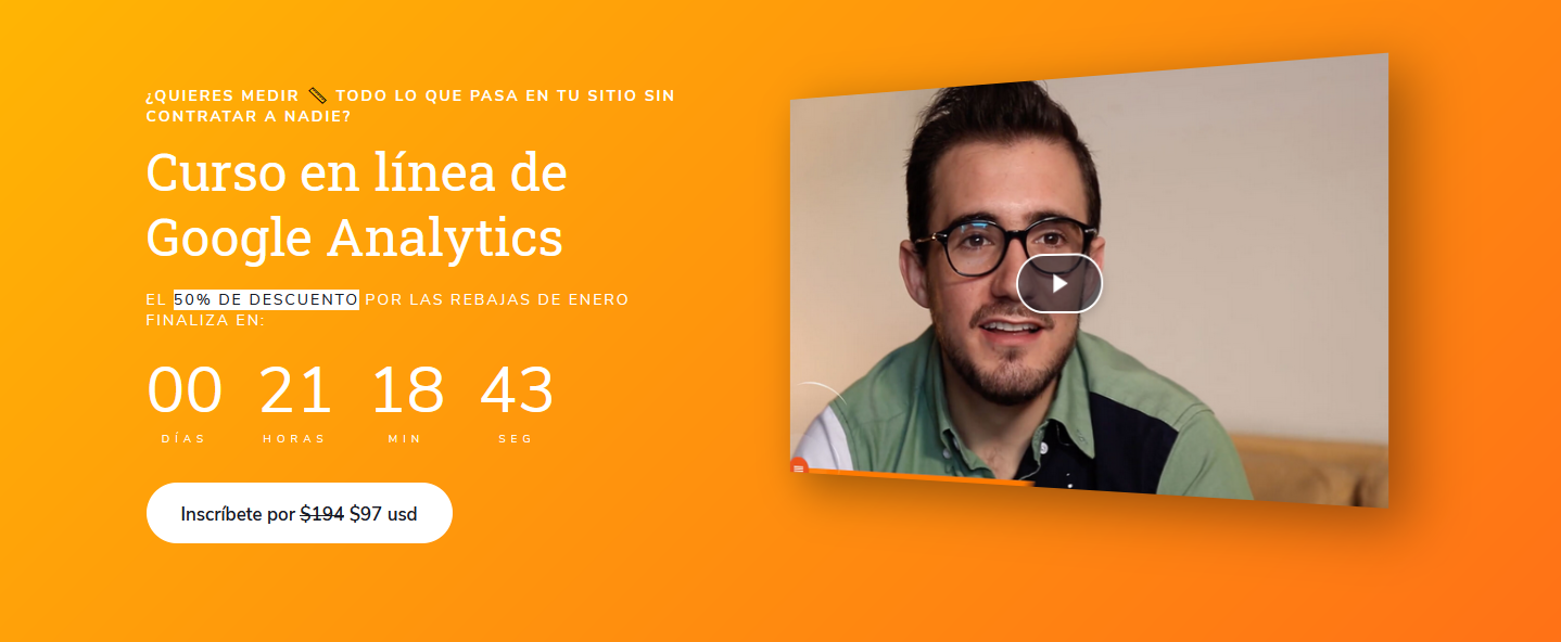 Juan Lombana Google Expert en marketing - Curso en línea de Google Analytics