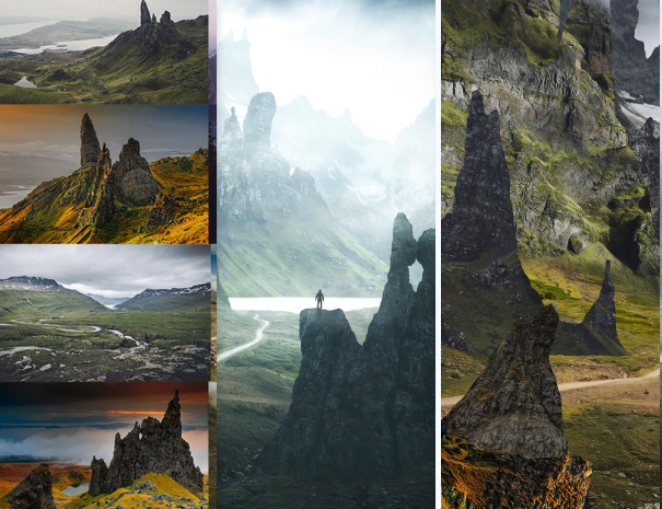 Julius Kähkönen - Scottish Highlands photo composite!