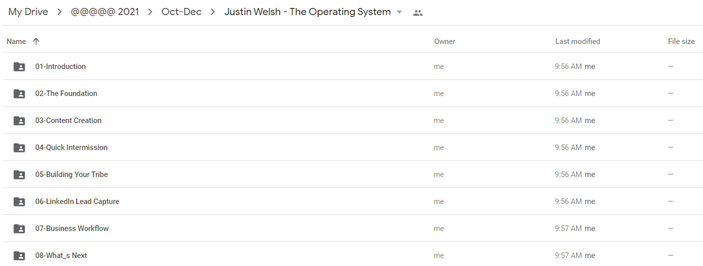 Justin Welsh - The Operating System