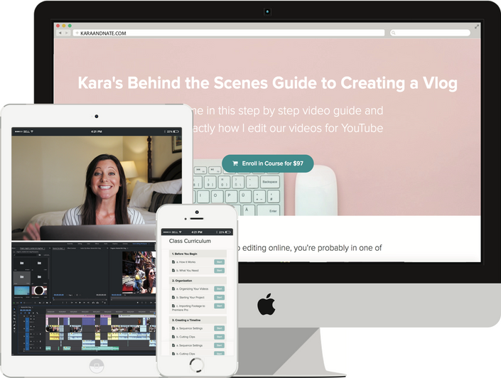 Kara's - Behind the Scenes Guide to Creating a Vlog