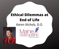 Karen Nichols - Ethical Dilemmas at End of Life