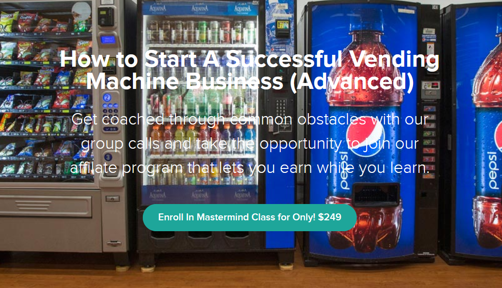 Kashief Edwards - How to Start A Successful Vending Machine Business (Advanced)