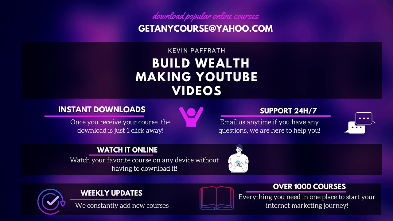 Kevin Paffrath - Build Wealth Making Youtube Videos.