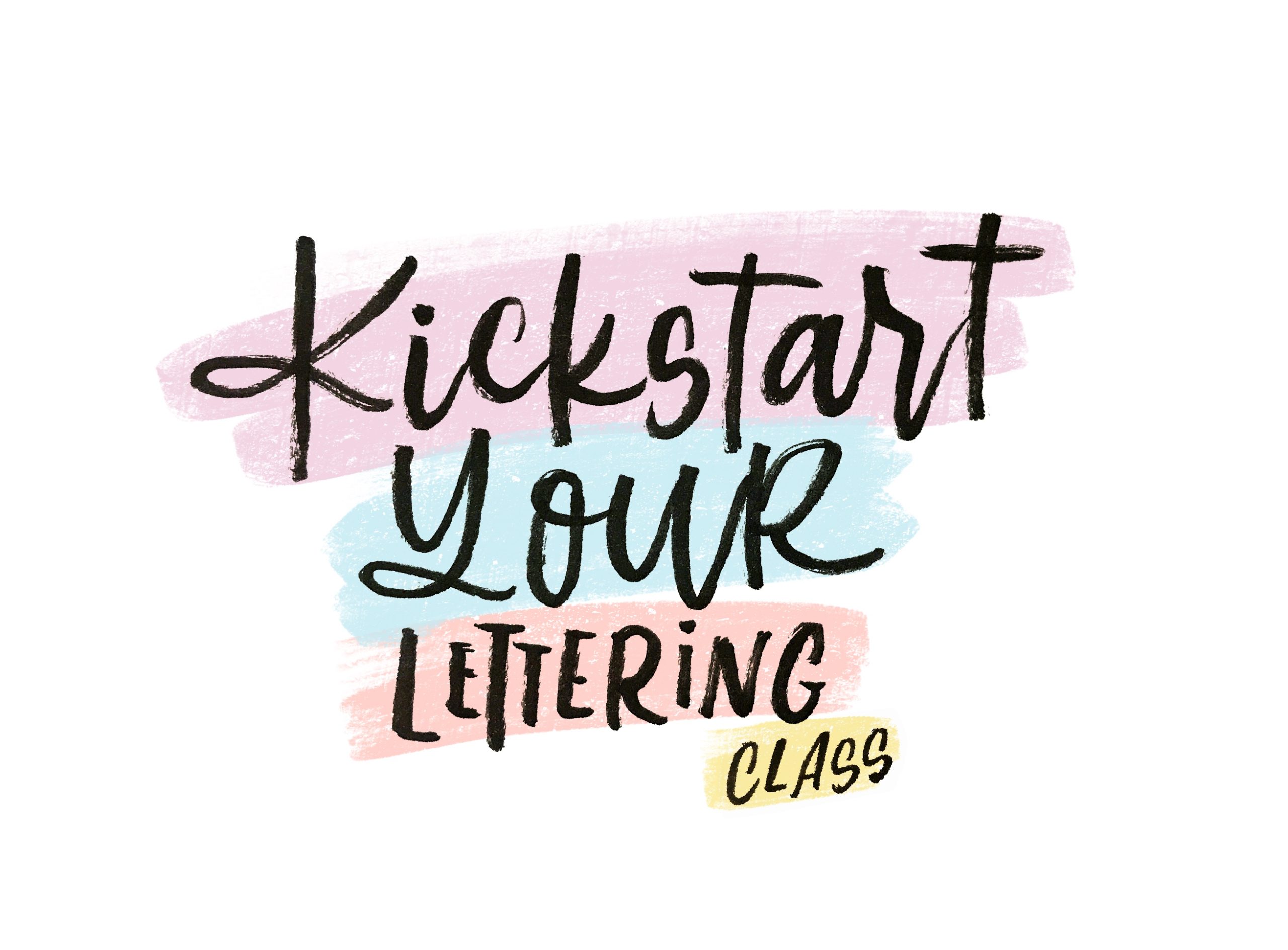 Kickstart Your Lettering - Beginner Course