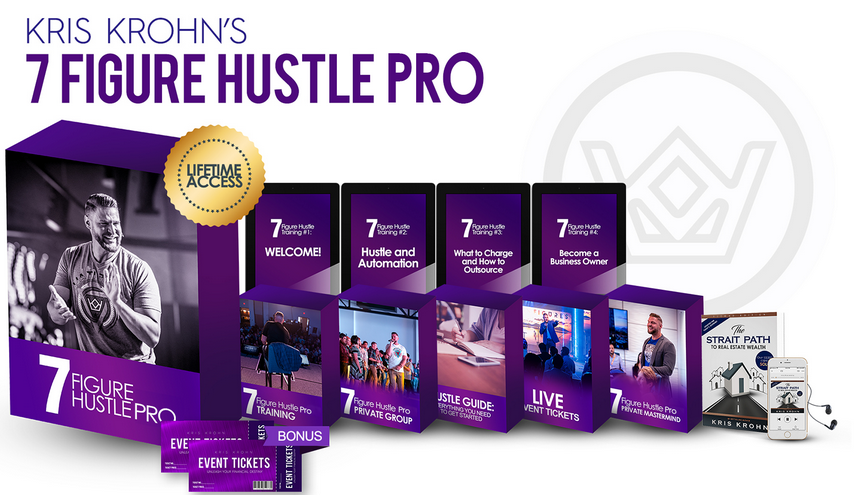 Kris Krohn - 7 Figure Hustle Pro Package