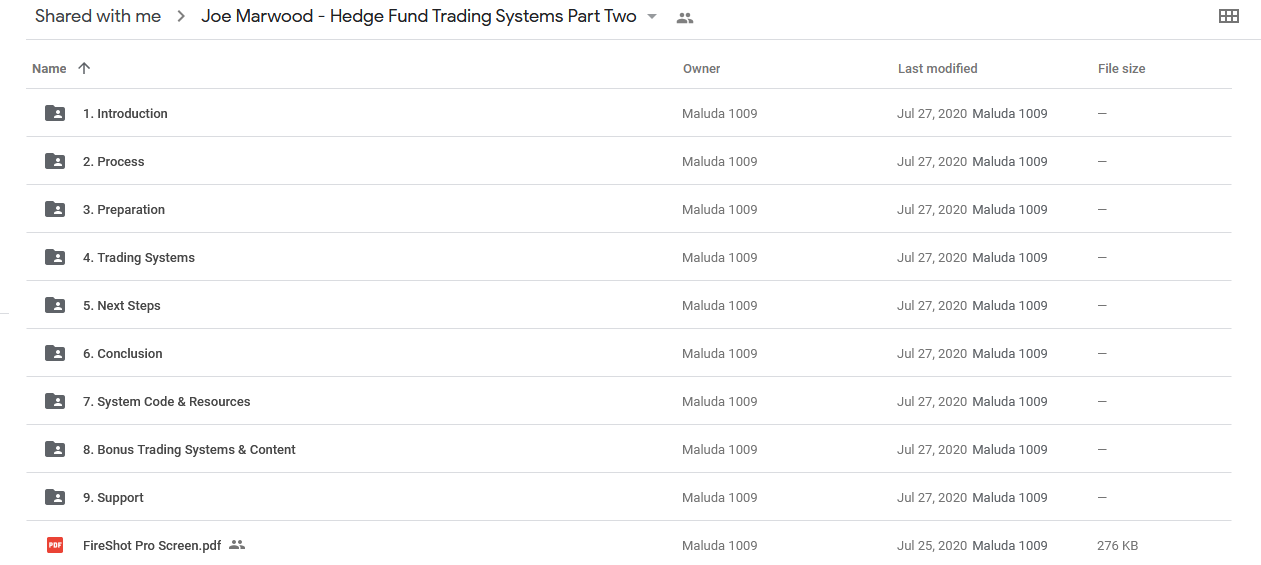 Marwood Research - Hedge Fund Trading Systems Part Two