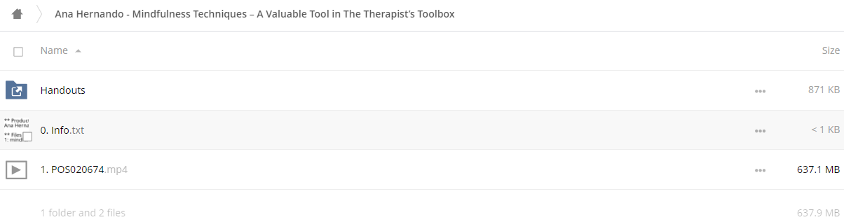 Mindfulness Techniques - A Valuable Tool in The Therapist’s Toolbox