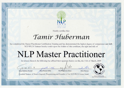 NLP Master Practitioner Certificate1