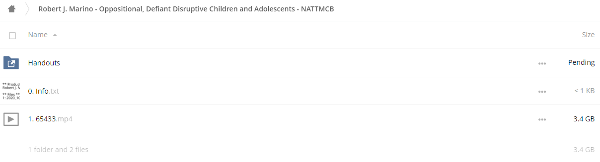 Oppositional, Defiant & Disruptive Children and Adolescents