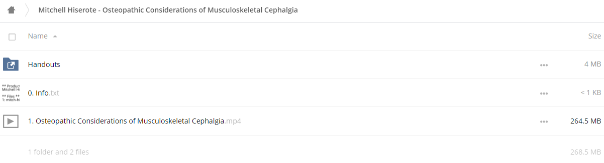 Osteopathic Considerations of Musculoskeletal Cephalgia