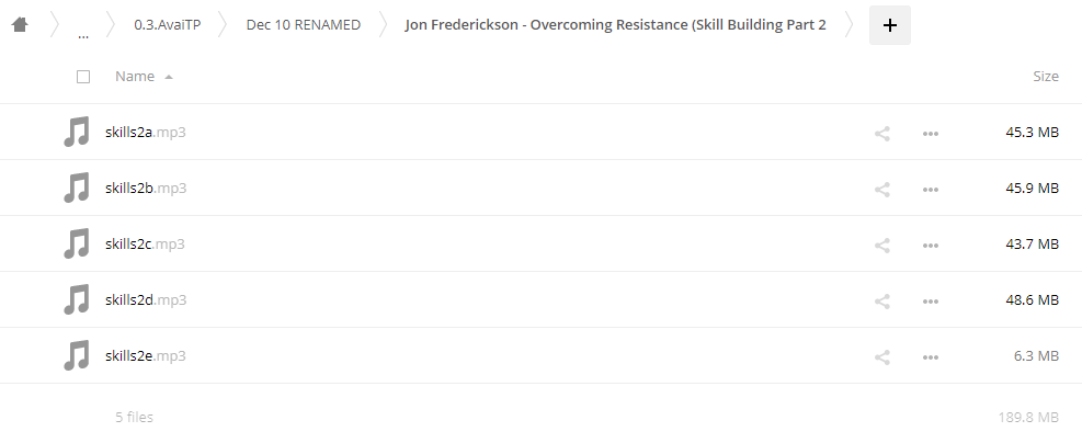 Overcoming Resistance