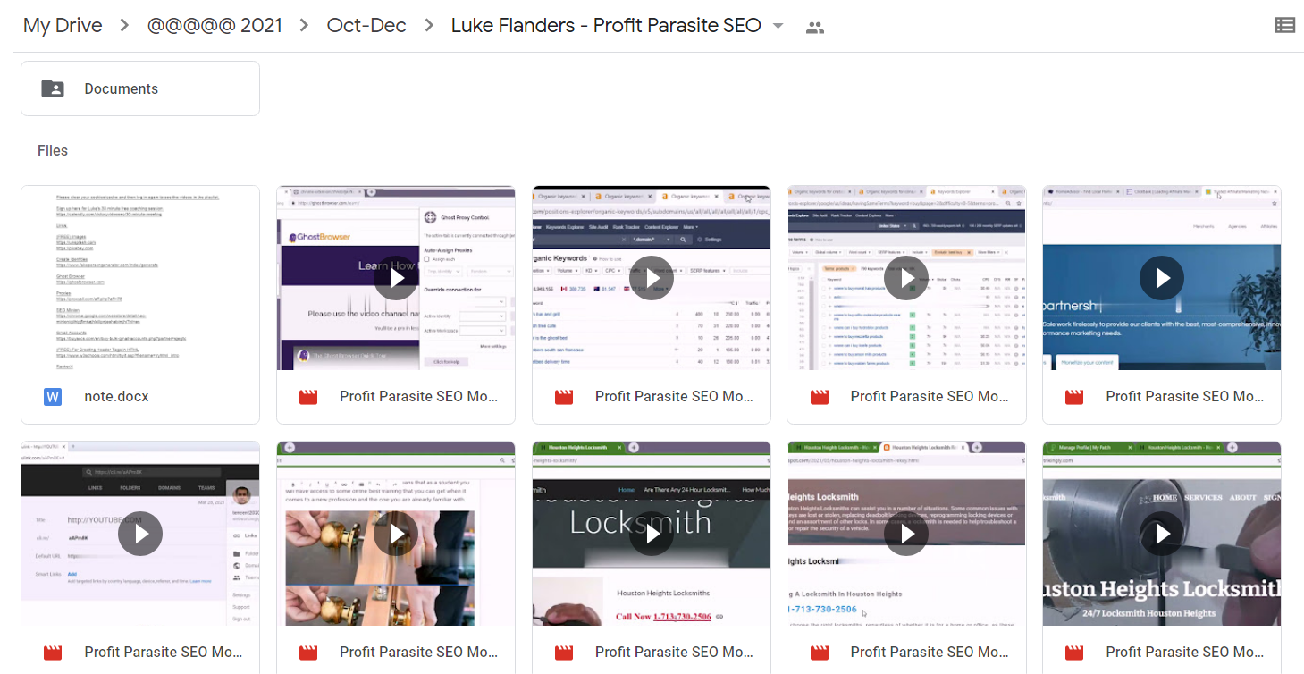 Luke Flanders - Profit Parasite SEO