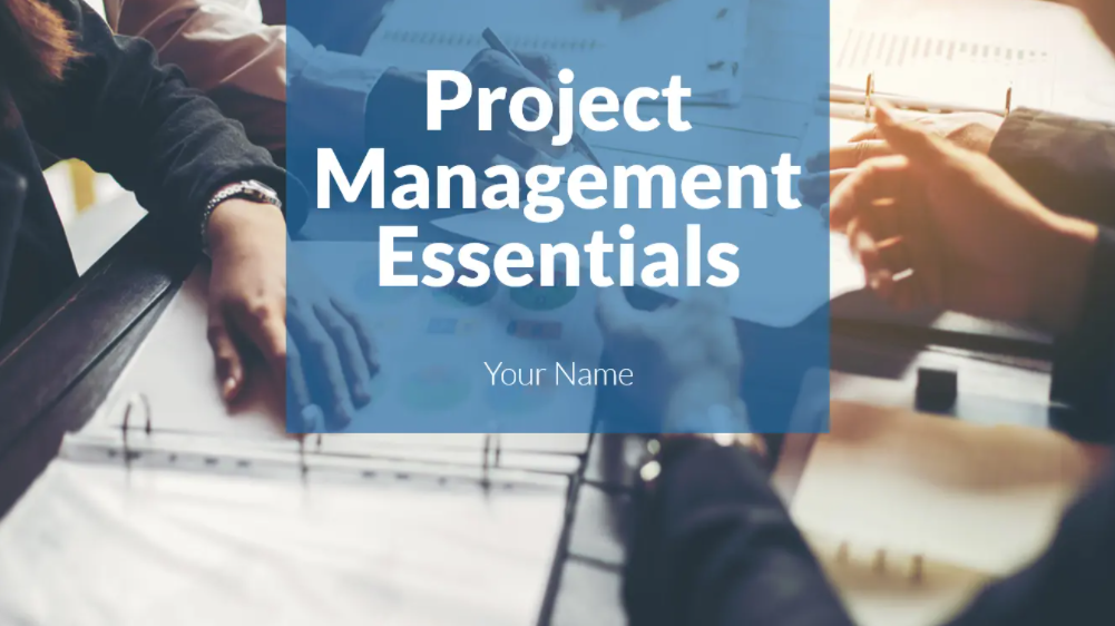 Project Management Essential Training 2019