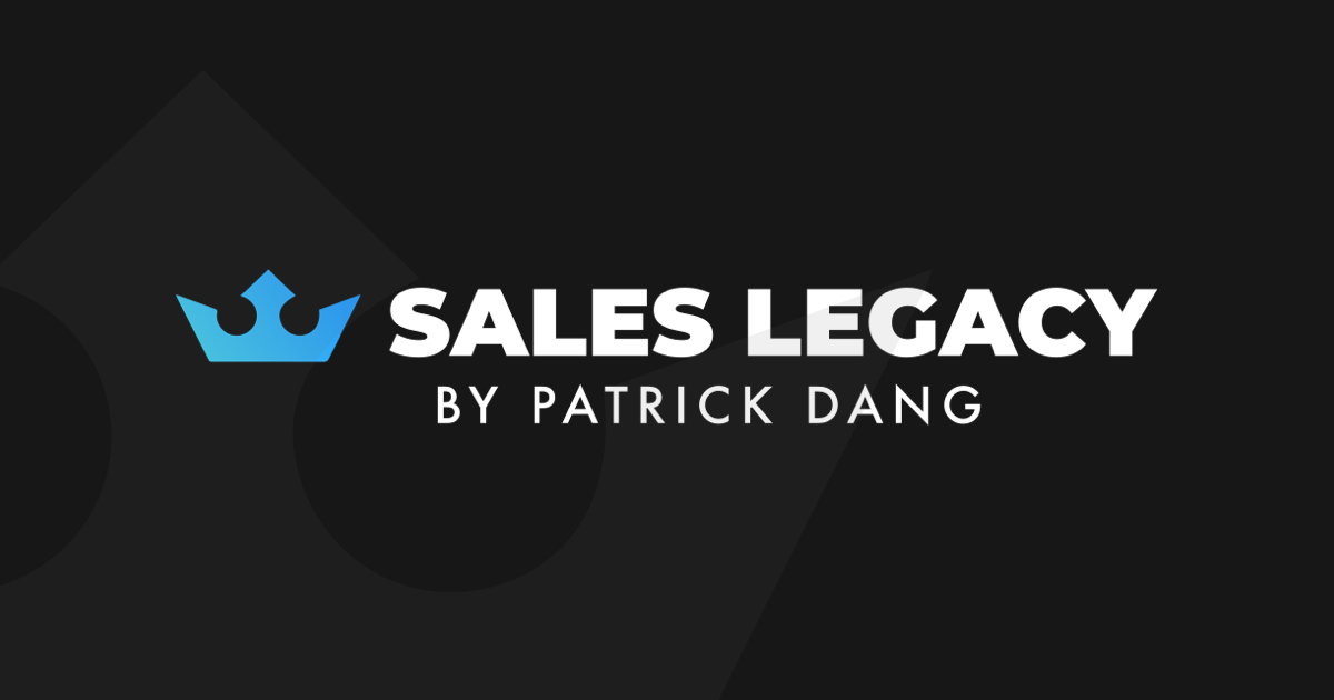 Sales Legacy Masterclass With Bonuses